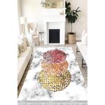 Motto Hali Modern Eko Punto Kaymaz Tabanlı Yıkanabilir Antibakteriyel Dijital Baskı Modern Halı Yolluk, MD-0040D-EKOPNT-80X300