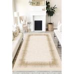 Motto Hali Modern Eko Punto Kaymaz Tabanlı Yıkanabilir Antibakteriyel Dijital Baskı Modern Halı Yolluk, MD-0055A-EKOPNT-180X300