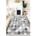 Motto Hali Modern Perla Soft Kaymaz Tabanlı Yıkanabilir Antibakteriyel Dijital Baskı Modern Halı Yolluk, MD-0004A-PRL-120X180