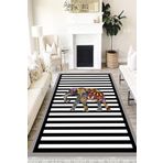 Motto Hali Modern Perla Soft Kaymaz Tabanlı Yıkanabilir Antibakteriyel Dijital Baskı Modern Halı Yolluk, MD-0038G-PRL-80X300