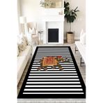 Motto Hali Modern Perla Soft Kaymaz Tabanlı Yıkanabilir Antibakteriyel Dijital Baskı Modern Halı Yolluk, MD-0039E-PRL-80X300