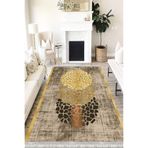 Motto Hali Modern Punto Kaymaz Dot Tabanlı Yıkanabilir Antibakteriyel Dijital Baskı Modern Halı Yolluk, MD-0040A-PNT-180X300