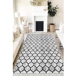 Motto Hali Modern Verona Kaymaz Deri Tabanlı Yıkanabilir Antibakteriyel Dijital Baskı Modern Halı Yolluk, MD-0010J-VRN-80X300
