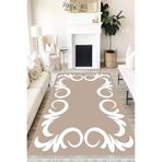 Motto Hali Modern Verona Kaymaz Deri Tabanlı Yıkanabilir Antibakteriyel Dijital Baskı Modern Halı Yolluk, MD-0049K-VRN-160X230