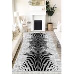 Motto Hali Modern Verona Kaymaz Deri Tabanlı Yıkanabilir Antibakteriyel Dijital Baskı Modern Halı Yolluk, MD-0082F-VRN-80X400