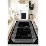 Motto Hali Modern Verona Kaymaz Deri Tabanlı Yıkanabilir Antibakteriyel Dijital Baskı Modern Halı Yolluk, MD-0090A-VRN-120X180