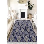 Motto Hali Modern Westa Kaymaz Tabanlı Yıkanabilir Antibakteriyel Dijital Baskı Modern Halı Kilim, MD-0005B-WST-160X230
