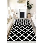 Motto Hali Modern Westa Kaymaz Tabanlı Yıkanabilir Antibakteriyel Dijital Baskı Modern Halı Kilim, MD-0006C-WST-100X300