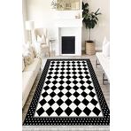 Motto Hali Modern Westa Kaymaz Tabanlı Yıkanabilir Antibakteriyel Dijital Baskı Modern Halı Kilim, MD-0021A-WST-160X230