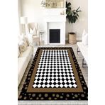 Motto Hali Modern Westa Kaymaz Tabanlı Yıkanabilir Antibakteriyel Dijital Baskı Modern Halı Kilim, MD-0022A-WST-80X300