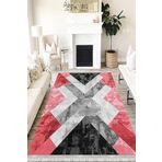 Motto Hali Modern Westa Kaymaz Tabanlı Yıkanabilir Antibakteriyel Dijital Baskı Modern Halı Kilim, MD-0037E-WST-160X350
