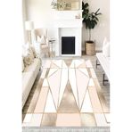 Motto Hali Modern Westa Kaymaz Tabanlı Yıkanabilir Antibakteriyel Dijital Baskı Modern Halı Kilim, MD-0076A-WST-120X350