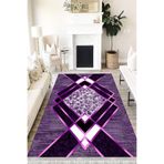 Motto Hali Modern Westa Kaymaz Tabanlı Yıkanabilir Antibakteriyel Dijital Baskı Modern Halı Kilim, MD-0083B-WST-80X250