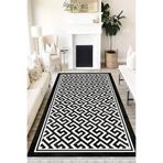 Motto Hali Modern Westa Kaymaz Tabanlı Yıkanabilir Antibakteriyel Dijital Baskı Modern Halı Kilim, MD-0102A-WST-80X300