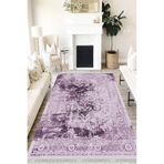 Motto Hali Otantik Cotton Şönil Kaymaz Tabanlı Yıkanabilir Antibakteriyel Dijital Baskı Halı Yolluk, OTN-4004C-CTN-120X180