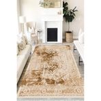 Motto Hali Otantik Cotton Şönil Kaymaz Tabanlı Yıkanabilir Antibakteriyel Dijital Baskı Halı Yolluk, OTN-4004E-CTN-80X150