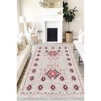 Motto Hali Otantik Verona Kaymaz Deri Tabanlı Yıkanabilir Dijital Baskı Halı Yolluk, OTN-4029A-VRN-80X300