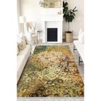 Motto Hali Pastel Punto Kaymaz Dot Tabanlı Yıkanabilir Antibakteriyel Dijital Baskı Pastel Halı Yolluk, PS-6033A-PNT-80X300