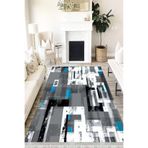 Motto Hali Pastel Punto Kaymaz Dot Tabanlı Yıkanabilir Antibakteriyel Dijital Baskı Pastel Halı Yolluk, PS-6043A-PNT-120X180
