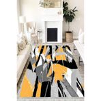 Motto Hali Pastel Verona Kaymaz Deri Tabanlı Yıkanabilir Antibakteriyel Dijital Baskı Pastel Halı Yolluk, PS-6050A-VRN-120X180