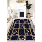 Motto Hali Patchwork Westa Kaymaz Tabanlı Yıkanabilir Antibakteriyel Dijital Baskı Patchwork Halı Kilim, PW-8073A-WST-80X300