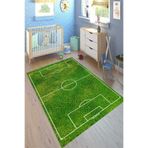 Motto Hali Punto Kaymaz Dot Tabanlı Yıkanabilir Antibakteriyel Dijital Baskı Çocuk Halısı, CK-10019A-PNT-160X230