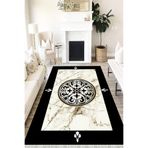Motto Hali Stone Cotton Şönil Kaymaz Tabanlı Yıkanabilir Antibakteriyel Dijital Baskı Halı Yolluk, ST-1075A-CTN-80X300