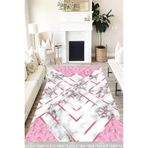 Motto Hali Stone Perla Soft Kaymaz Tabanlı Yıkanabilir Antibakteriyel Dijital Baskı Halı Yolluk, ST-1008B-PRL-80X300