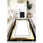 Motto Hali Stone Punto Kaymaz Dot Tabanlı Yıkanabilir Antibakteriyel Dijital Baskı Halı Yolluk, ST-1006A-PNT-80X300