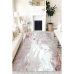 Motto Hali Stone Punto Kaymaz Dot Tabanlı Yıkanabilir Antibakteriyel Dijital Baskı Halı Yolluk, ST-1030A-PNT-80X300
