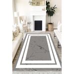 Motto Hali Stone Verona Kaymaz Deri Tabanlı Yıkanabilir Antibakteriyel Dijital Baskı Halı Yolluk, ST-1002B-VRN-160X230