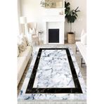 Motto Hali Stone Verona Kaymaz Deri Tabanlı Yıkanabilir Antibakteriyel Dijital Baskı Halı Yolluk, ST-1004A-VRN-200X300
