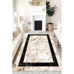 Motto Hali Stone Verona Kaymaz Deri Tabanlı Yıkanabilir Antibakteriyel Dijital Baskı Halı Yolluk, ST-1004B-VRN-120X180