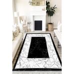 Motto Hali Stone Verona Kaymaz Deri Tabanlı Yıkanabilir Antibakteriyel Dijital Baskı Halı Yolluk, ST-1005C-VRN-50X80