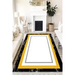 Motto Hali Stone Verona Kaymaz Deri Tabanlı Yıkanabilir Antibakteriyel Dijital Baskı Halı Yolluk, ST-1006B-VRN-100X200