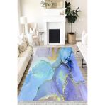 Motto Hali Stone Verona Kaymaz Deri Tabanlı Yıkanabilir Antibakteriyel Dijital Baskı Halı Yolluk, ST-1027A-VRN-200X300