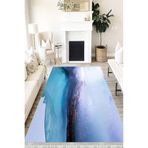 Motto Hali Stone Verona Kaymaz Deri Tabanlı Yıkanabilir Antibakteriyel Dijital Baskı Halı Yolluk, ST-1028A-VRN-80X300