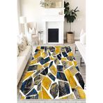 Motto Hali Stone Verona Kaymaz Deri Tabanlı Yıkanabilir Antibakteriyel Dijital Baskı Halı Yolluk, ST-1035A-VRN-100X300