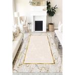 Motto Hali Stone Verona Kaymaz Deri Tabanlı Yıkanabilir Antibakteriyel Dijital Baskı Halı Yolluk, ST-1067A-VRN-160X230
