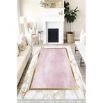Motto Hali Stone Verona Kaymaz Deri Tabanlı Yıkanabilir Antibakteriyel Dijital Baskı Halı Yolluk, ST-1069B-VRN-120X300