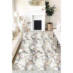 Motto Hali Stone Verona Kaymaz Deri Tabanlı Yıkanabilir Antibakteriyel Dijital Baskı Halı Yolluk, ST-1073A-VRN-200X300