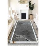 Motto Hali Stone Verona Kaymaz Deri Tabanlı Yıkanabilir Antibakteriyel Dijital Baskı Halı Yolluk, ST-1076A-VRN-80X200