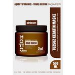 Motto Plus Professional Yavaş Uzayan - Aşırı Yıpranmış Saçlar İçin Tuz İçermeyen Keratin Maskesi 500ML