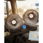 motto ticaret 126544267 12V Oto Fan Çakmaklık Girişli Ayarlanabilir Başlıklı Araç Vantilatörü