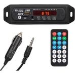 Motto Ticaret Magicvoice USB-400 Bluetooth-Aux-Usb-Sd-Mmc Kumandalı Oto Teyp Çevirici Dijital Player - Çok Renkli