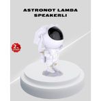 Motto Ticaret Mey Ithalat® Astronot Yıldız Projeksiyon Lambası 8 Efektli Uzaktan Kumandalı Gece Işığı - Renkli
