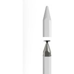 Motto Ticaret Mey Ithalat® Dokunmatik Stylus Kalem Pen 1101 - Beyaz - 1 GB