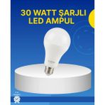 Motto Ticaret Mey Ithalat® Ev ve Iş Yeri Için Şarjlı LED Ampul - Renkli
