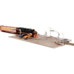Motto Ticaret Mey Ithalat® Fast & Furious Nano Train Scene Diorama - Renkli