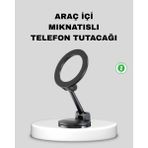 Motto Ticaret Mey Ithalat® Katlanır Manyetik Araç Içi Telefon Tutucu – 360° Dönebilen, Magsafe Uyumlu, G - Renkli